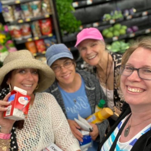 Shopping crew at FL June 2021